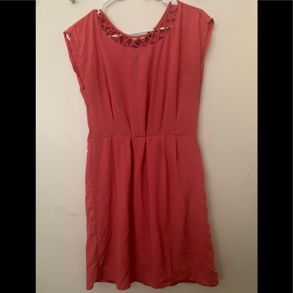 Bebop coral dress